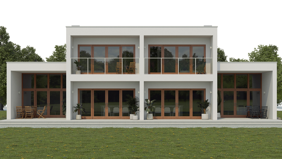 Duplex Home Plan CH437D