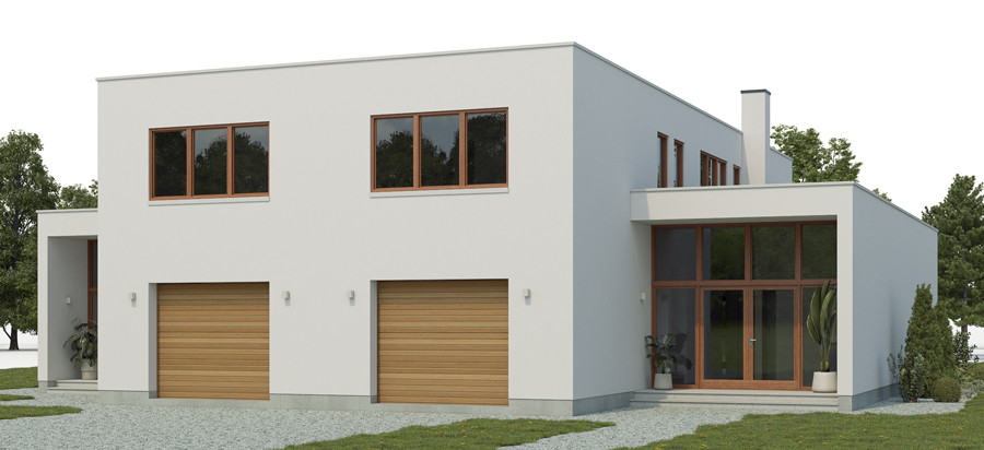 house design duplex-house-plan-ch437d 7