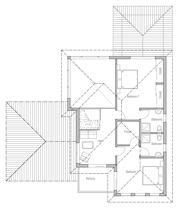 house design Contemporary-home-plan-oz18 11