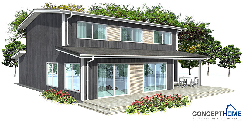 house design modern-simple-house-plan-ch154 3