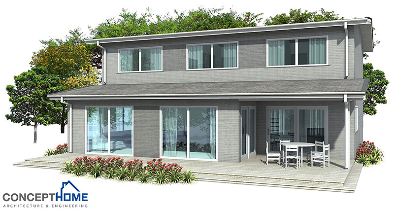 house design modern-simple-house-plan-ch154 4