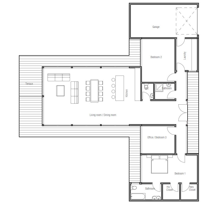 house design contemporary-modern-plan-ch164 164