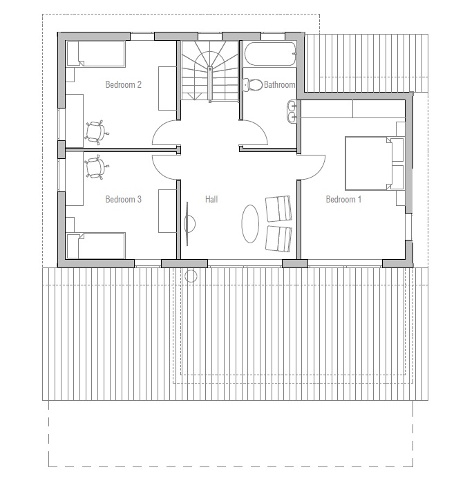 house design small-house-plan-ch127 11