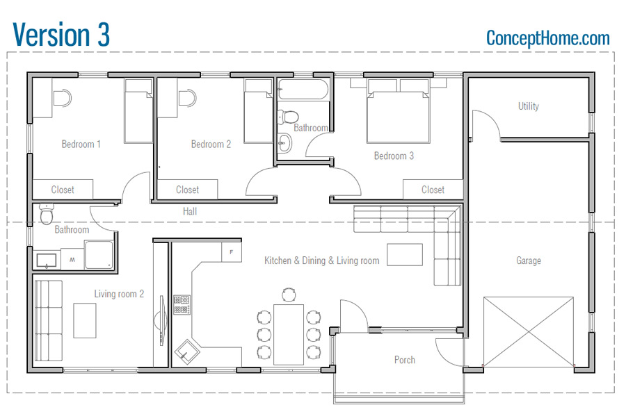 house design small-house-plan-ch63 30
