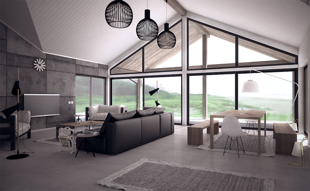 house design modern-house-plan-ch130 2