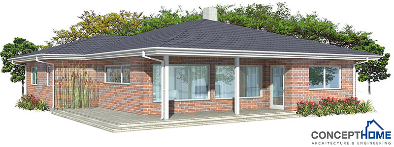 house design modern-house-plan-CH121 2
