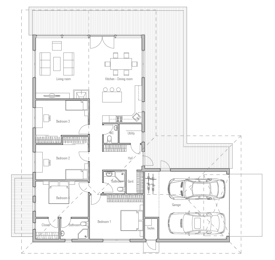 house design modern-house-plan-ch126 21