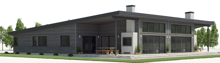 house design duplex-house-plan-ch524d 3