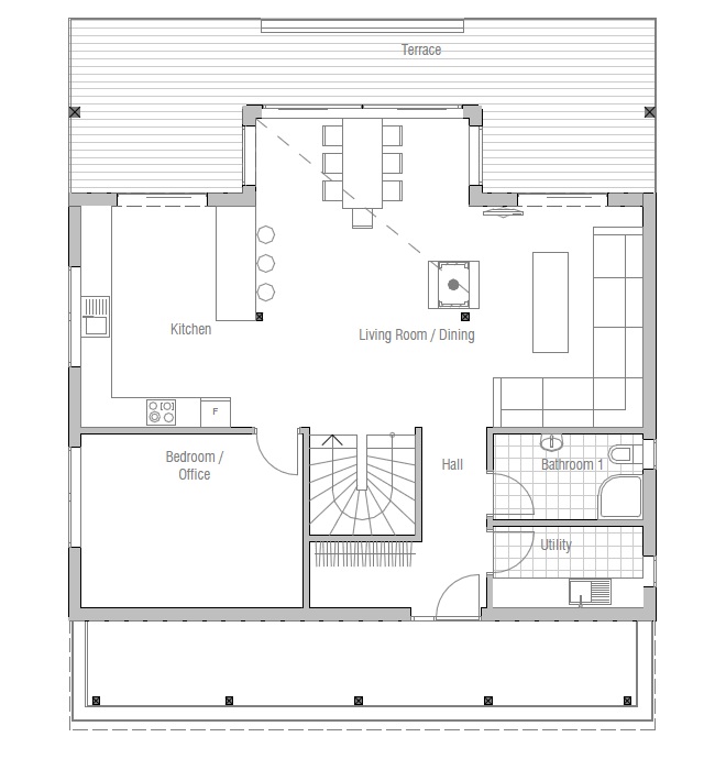 house design four-bedroom-house-plan-with-view-ch62 12
