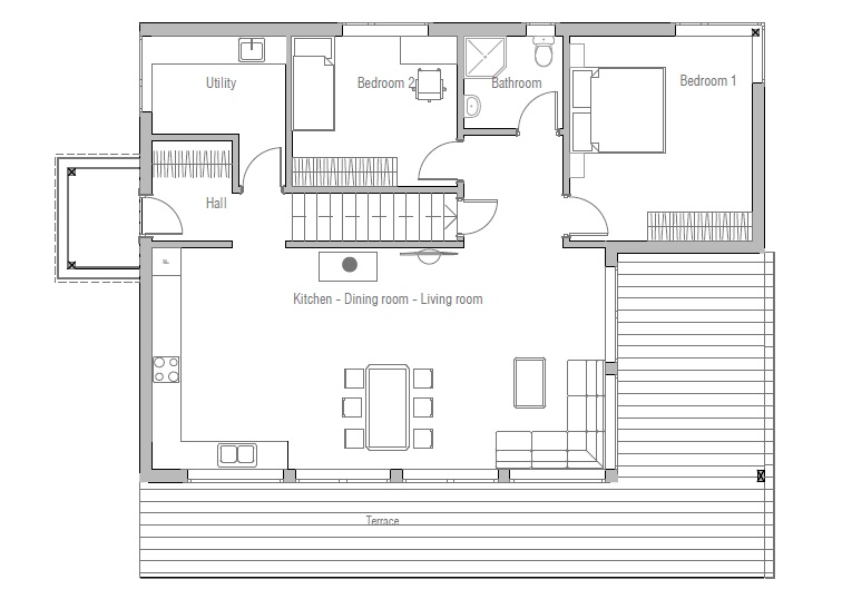 house design modern-house-plan-ch52 10