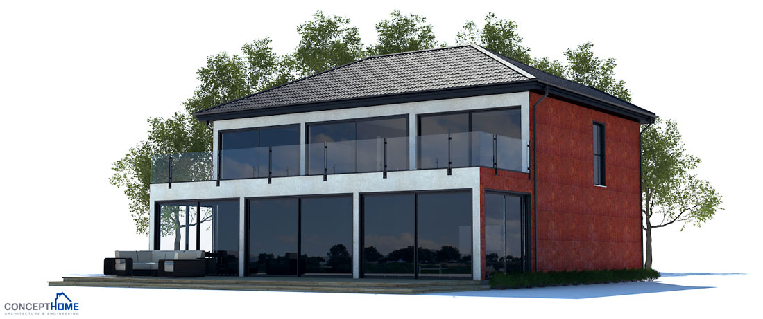 house design modern-house-plan-ch173 2