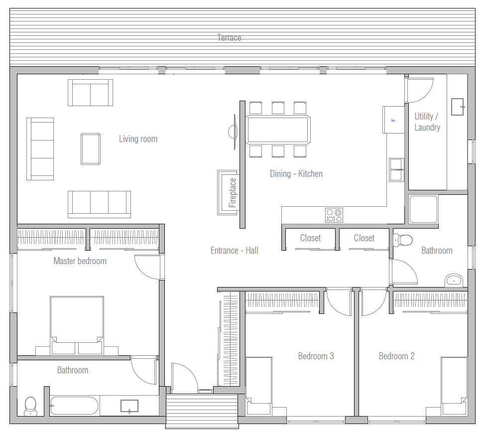 house design house-plan-ch414 10