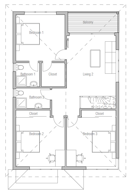 house design modern-house-plan-ch177 12