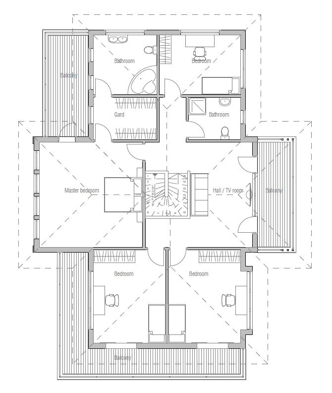 house design modern-house-plan-ch204 11