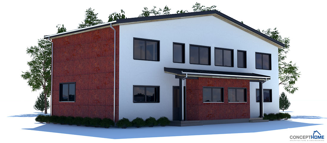 house design duplex-house-plan-ch135 6