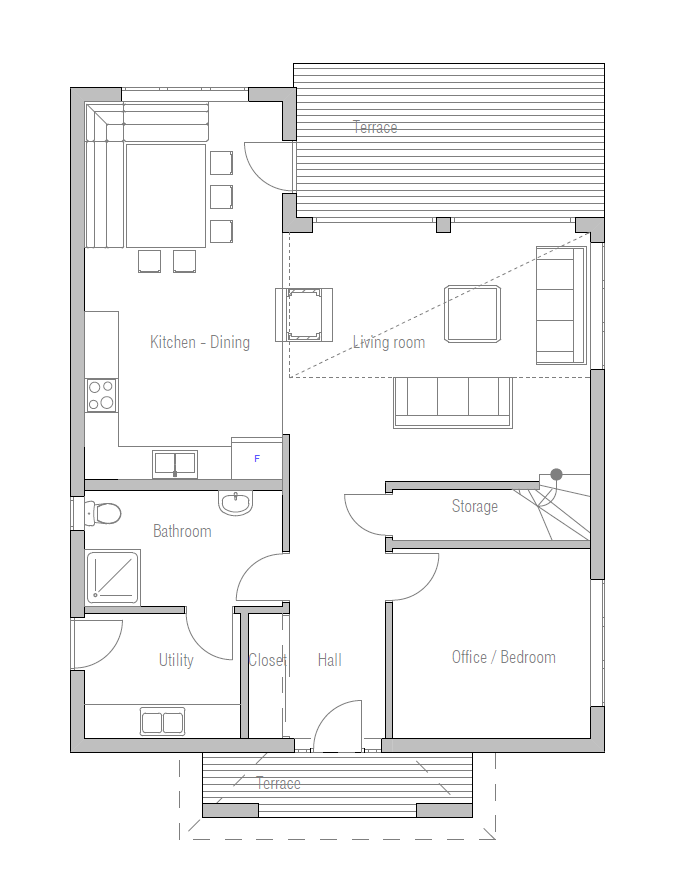house design modern-house-plan-ch226 10