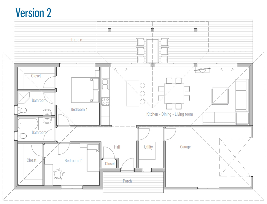 house design small-house-plan-ch100 18