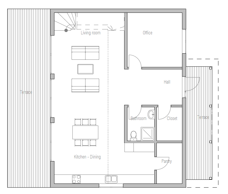  Modern  House  Plan  with rooftop terrace  House  Plan 