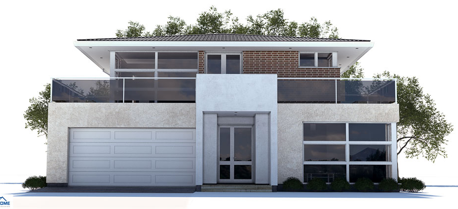 Modern House Plan with three bedrooms two floors House Plan Modern House Plan with three bedrooms two floors House Plan