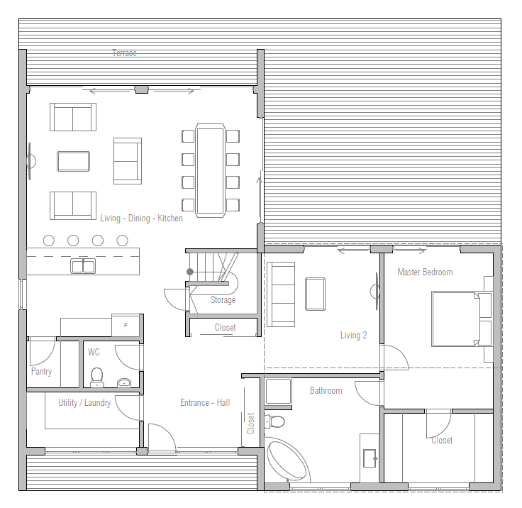 house design small-house-plan-ch278 10