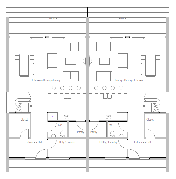 house design duplex-house-ch284 10