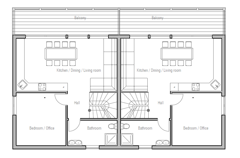 house design duplex-house-ch99d 11