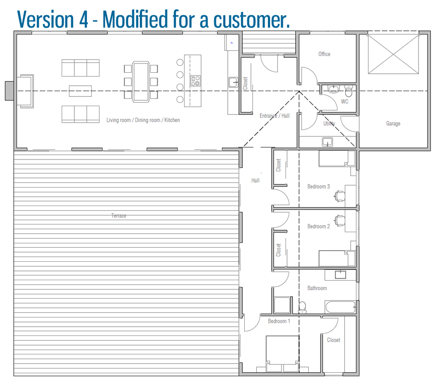 house design small-house-plan-ch303 24