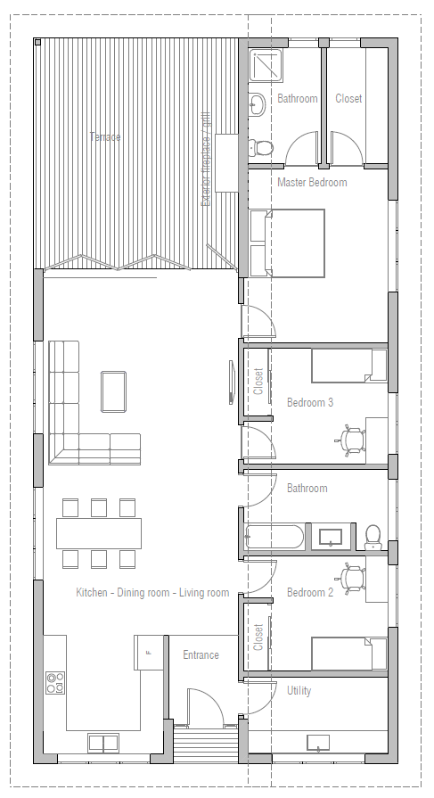 house design house-plan-ch319 10