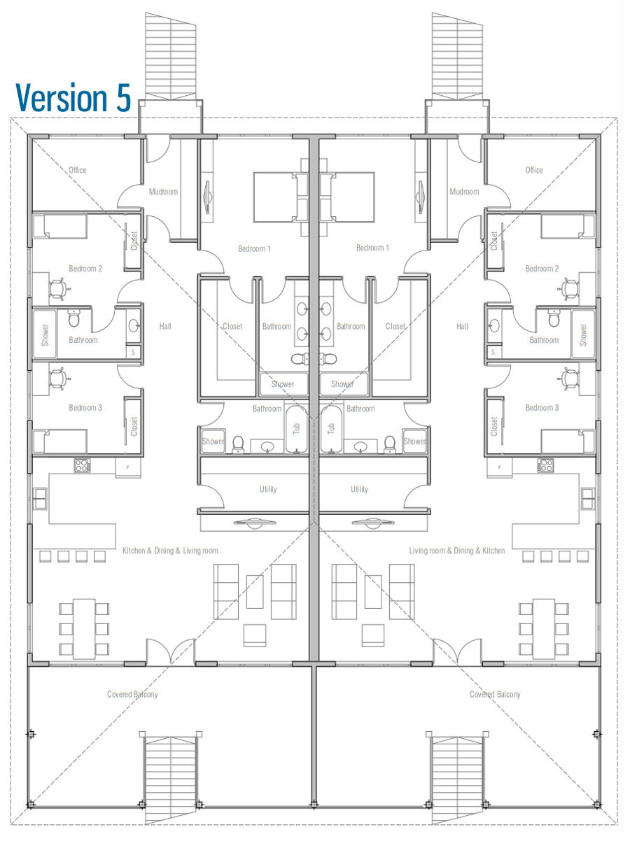 house design duplex-house-plan-ch687d 26