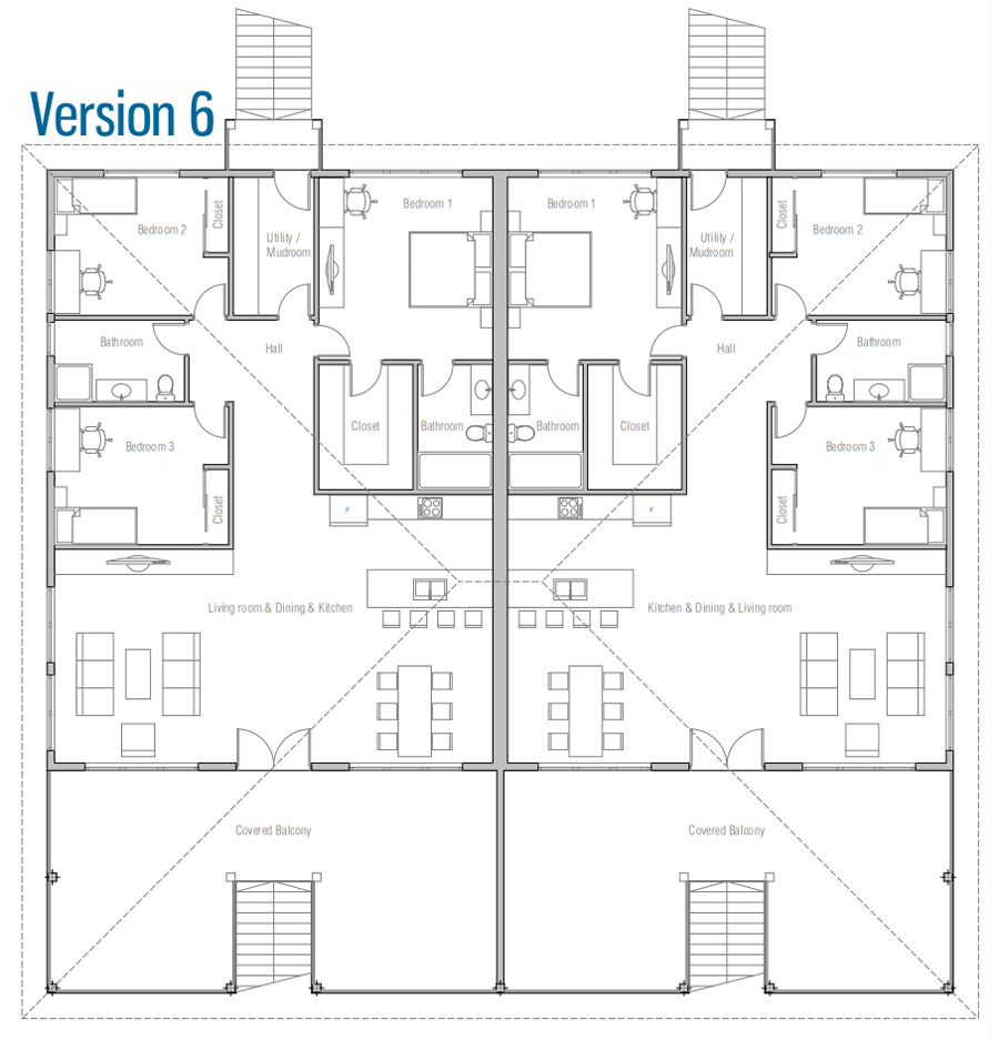 house design duplex-house-plan-ch687d 28