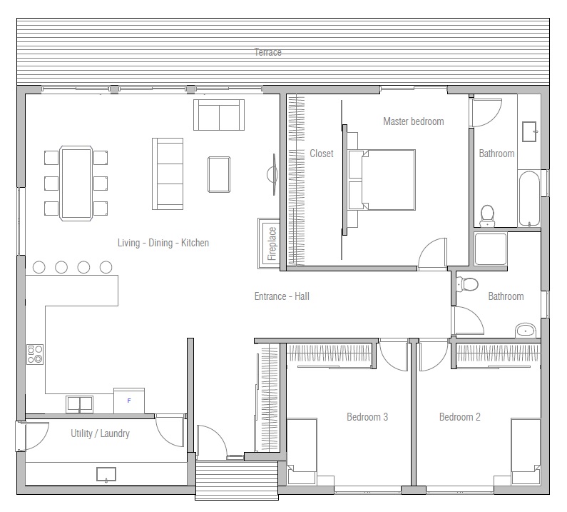 house design house-plan-ch371 10