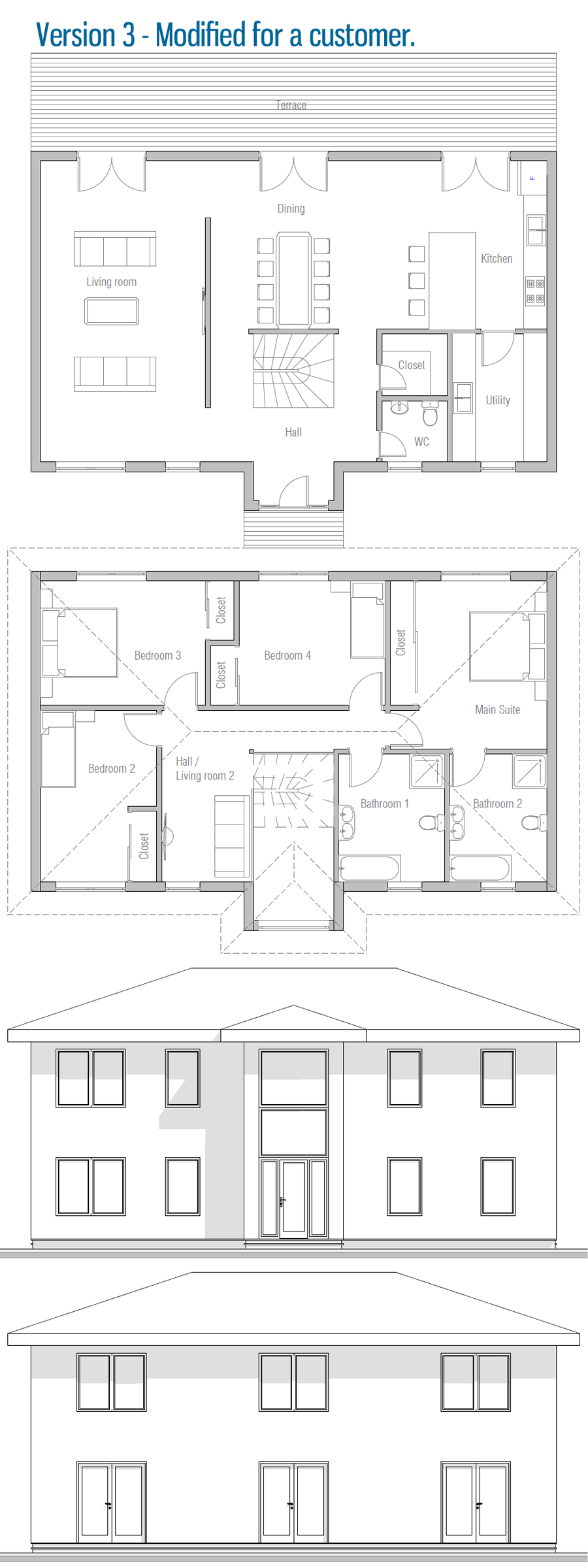 house design house-plan-ch375 22