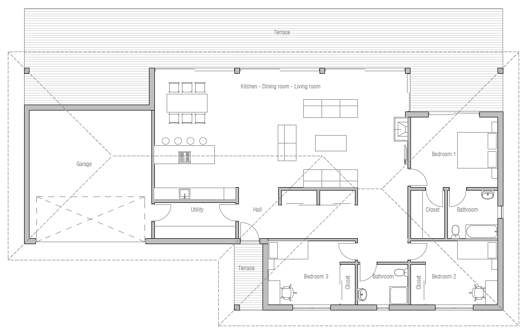 house design house-plan-ch376 10