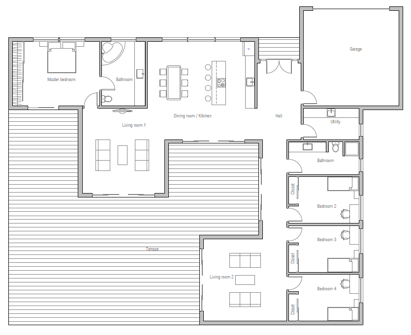 house design house-plan-ch377 10