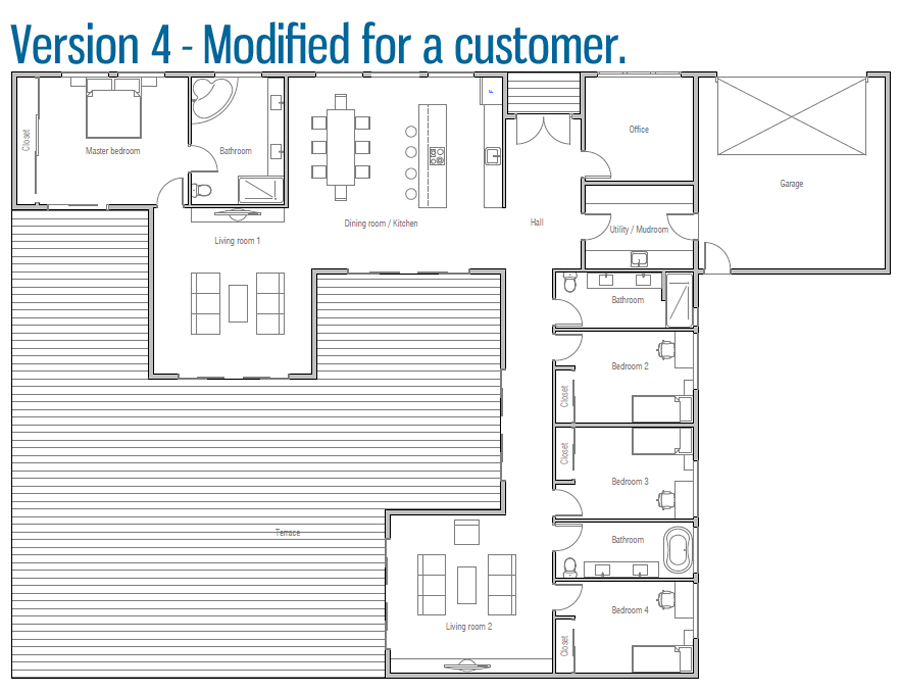 house design house-plan-ch377 34