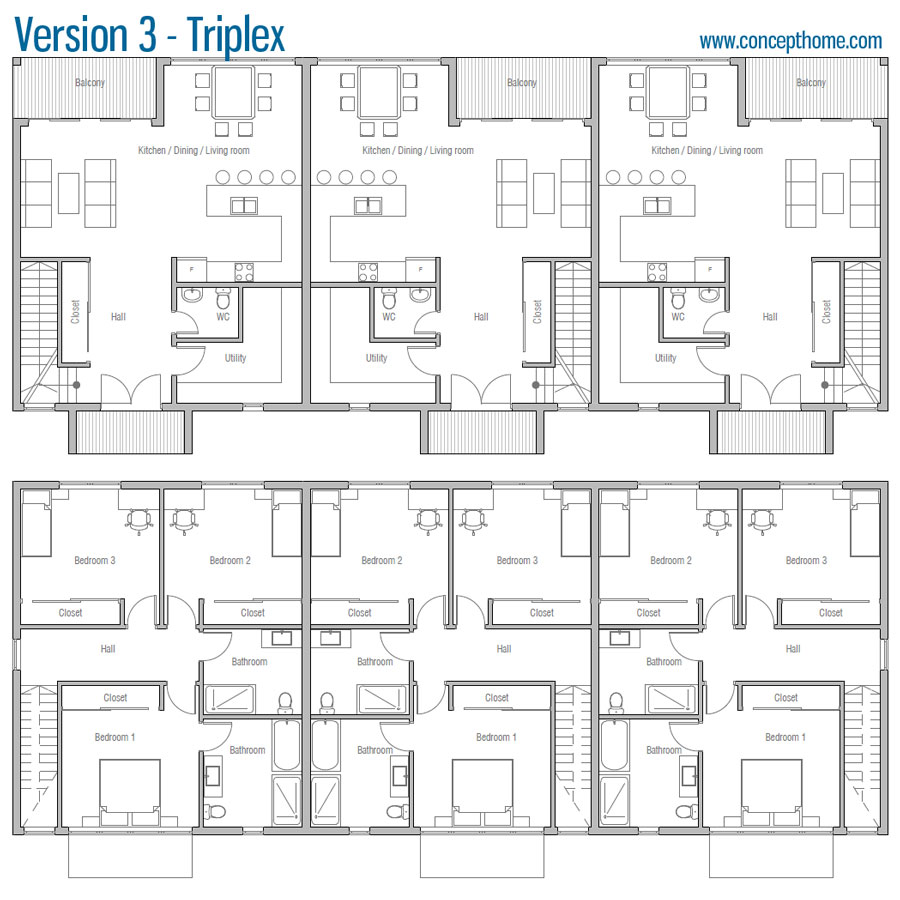 duplex-house-plans_34_HOUSE_PLAN_CH363D_V3_triplex.jpg