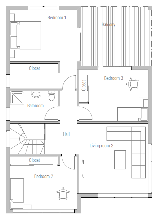 house design house-plan-ch399 11