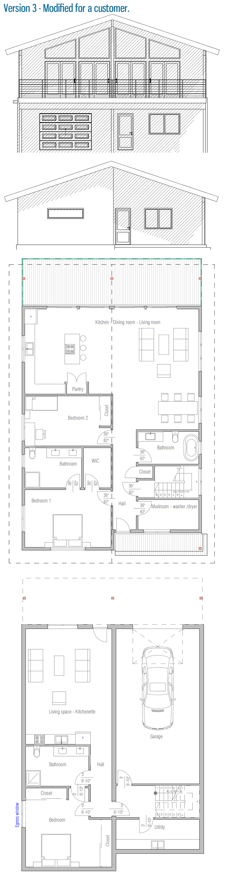 house design house-plan-ch400 23