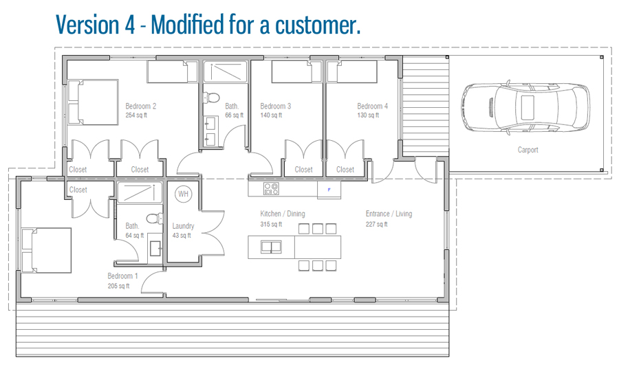 house design affordable-house-plan-ch407 35