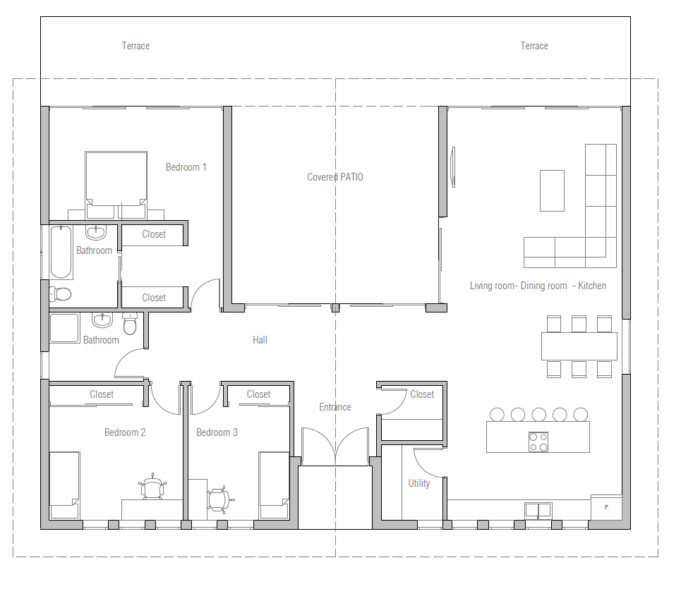 House Plan CH401 House Plan