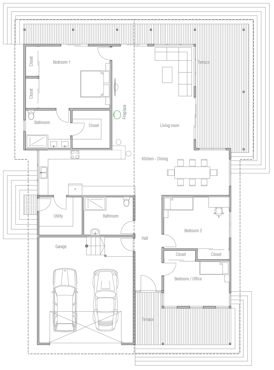 house design house-plan-ch421 10