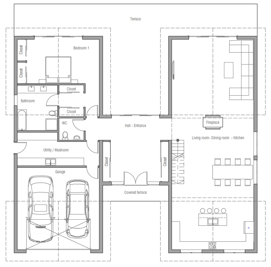 house design house-plan-ch445 10