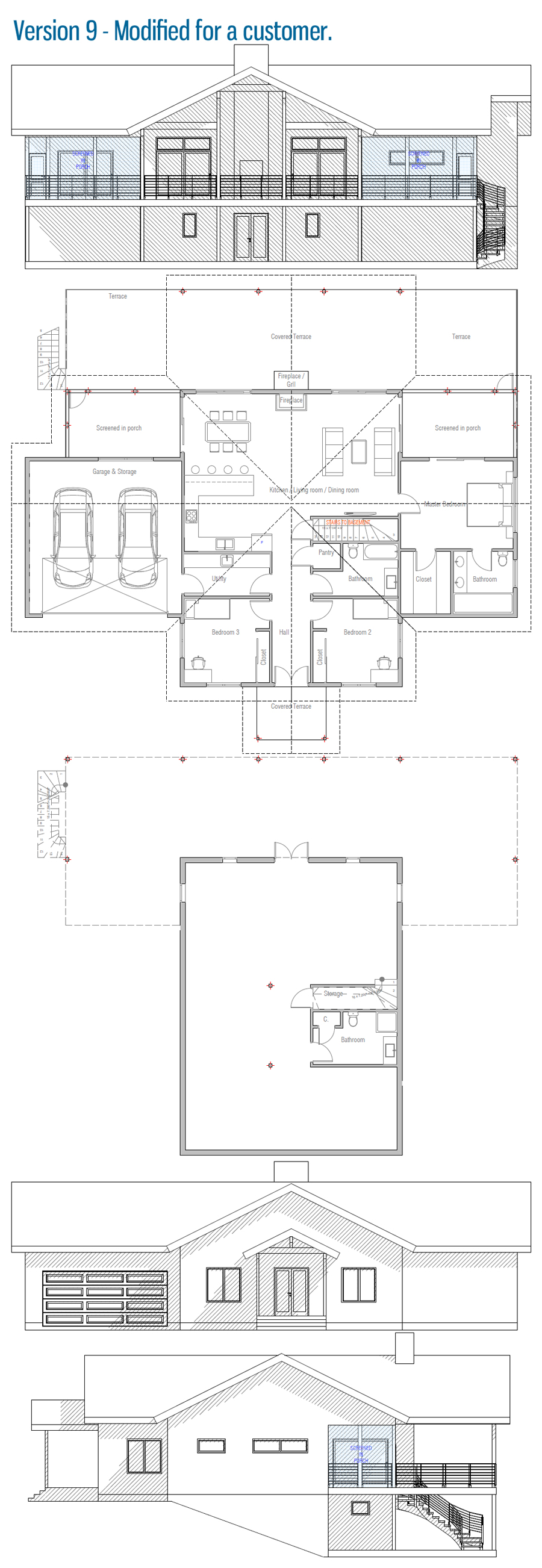 house design house-plan-ch447 45