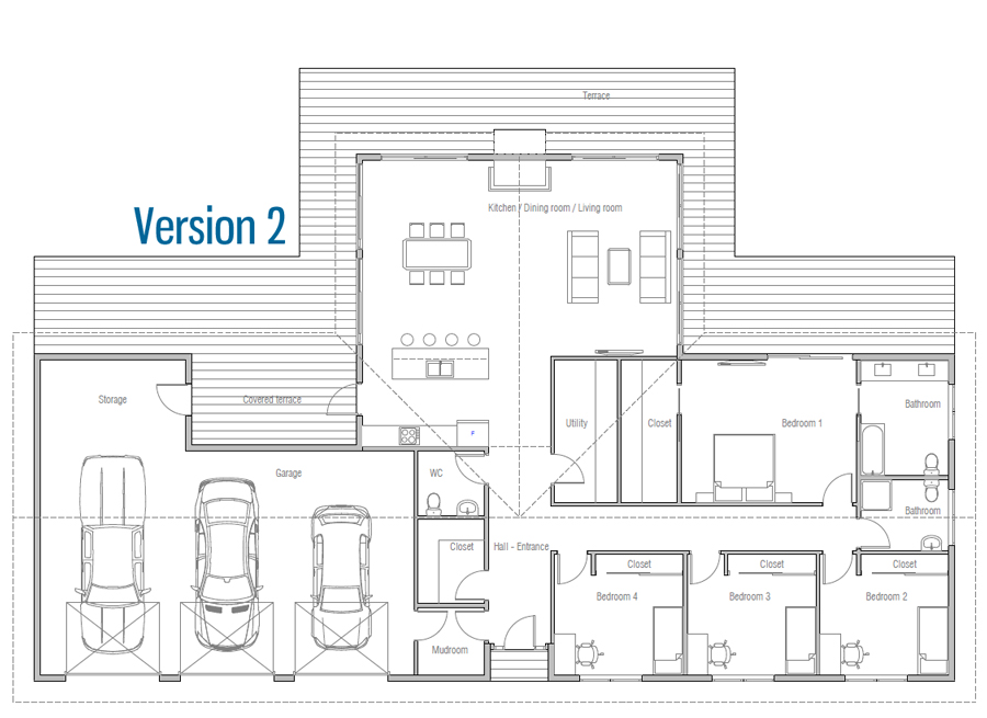 house design house-plan-ch450 14