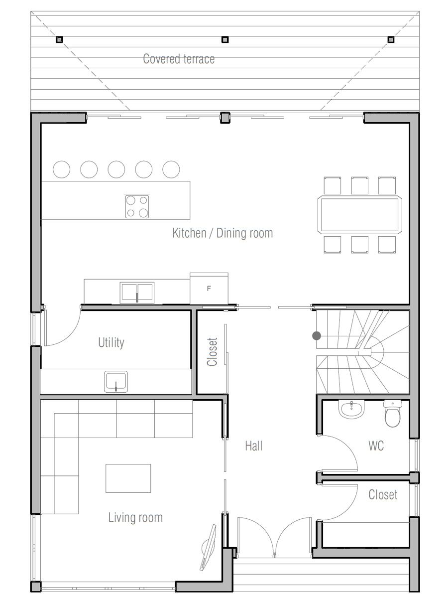 house design small-house-plan-ch354 10