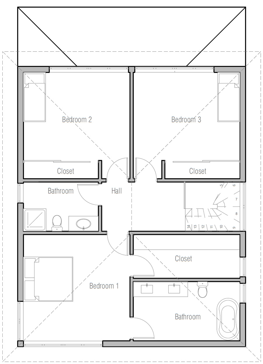 house design small-house-plan-ch354 11