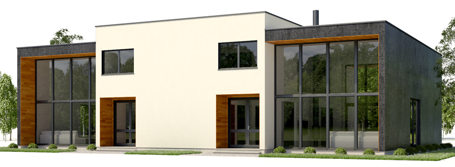 house design duplex-house-plan-ch429d 3