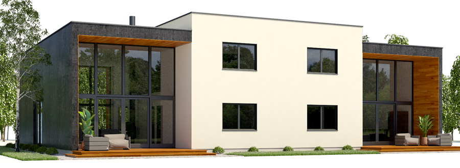 house design duplex-house-plan-ch429d 4