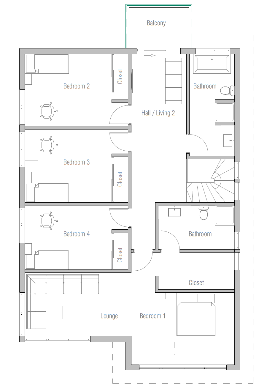 house design small-house-plan-ch470 11