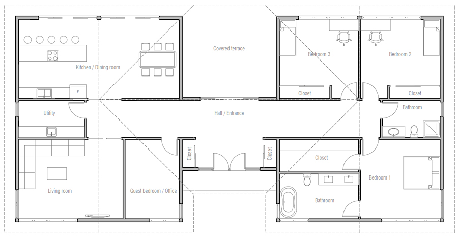 house design house-plan-ch474 10